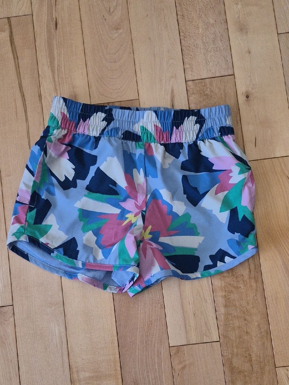 Girls Size 10 GAP Floral Print Elastic Waist Active Shorts